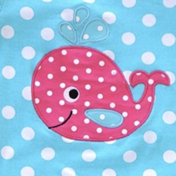 Whale Ruffle Romper - Picture 2 of 2